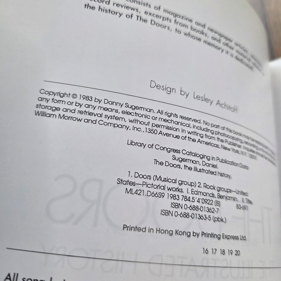 The Doors: The Illustrated History by Danny Sugerman | Rare Rock Music Collect - Picture 9 of 9